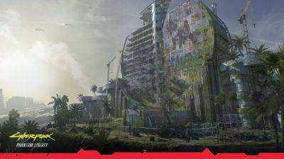 Тропический постапокалипсис в новом концепте дополнения Cyberpunk 2077 Phantom Liberty - playground.ru - Найт-Сити