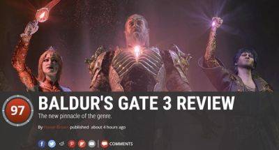 Baldur's Gate 3 стала одной из самых высокооцененных игр за всю 30-летнюю историю издания PC Gamer - playground.ru
