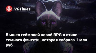 Вышел геймплей новой RPG в стиле темного фэнтези, которая собрала 1 млн руб - vgtimes.ru