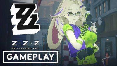 Zenless Zone Zero - Геймплейное видео экшена Zenless Zone Zero демонстрирует мир игры, мини-игры и сражение с боссом - mmo13.ru