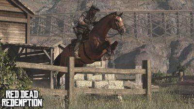 Джон Марстон - Лошадь научилась летать: фанат Red Dead Redemption показал забавный баг - games.24tv.ua