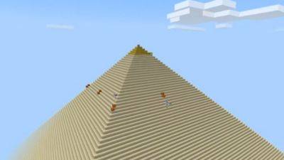 Игрок Minecraft выстроил гигантскую пирамиду в режиме выживания - games.24tv.ua