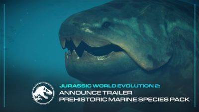 Jurassic World Evolution 2 получит набор доисторических морских видов - playground.ru