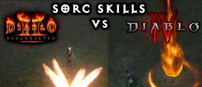 Фанат сравнил визуальные эффекты заклинаний Волшебника в Diablo IV и Diablo II: Resurrected - noob-club.ru