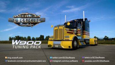 Состоялся релиз дополнения W900 Tuning Pack для American Truck Simulator - playground.ru - Сша