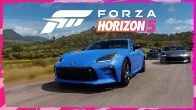 Трейлер автомобиля Toyota GR86 из игры Forza Horizon 5 - playground.ru