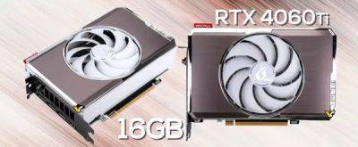 Colorful GeForce RTX 4060 Ti iGame Mini 16GB - самая маленькая видеокарта с 16 ГБ видеопамяти - playground.ru