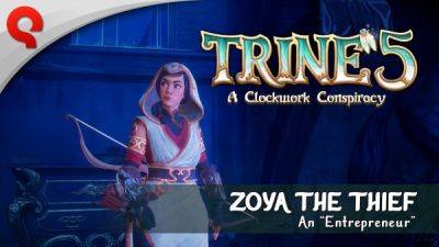 Новый трейлер Trine 5: Clockwork Conspiracy посвящён воровке Зое - playground.ru