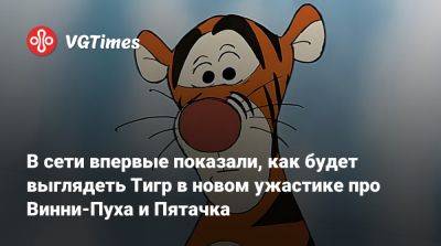 В сети впервые показали, как будет выглядеть Тигр в новом ужастике про Винни-Пуха и Пятачка - vgtimes.ru