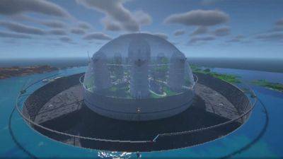 Гарри Поттер - Фанат Minecraft потратил 3 года на строительство удивительной базы под куполом: невероятное видео - games.24tv.ua