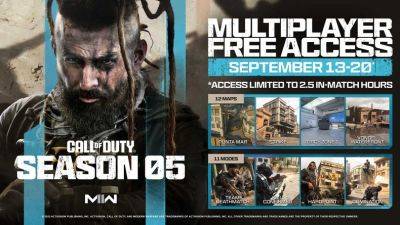 Call of Duty MWII бесплатен в течение 7 дней, но играть в него можно только 2,5 часа - lvgames.info