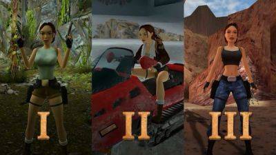 Лариса Крофт - Классические игры Tomb Raider вернутся в виде ремастеров - playground.ru