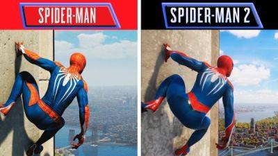 Энтузиаст детально сравнил открытый мир в Marvel's Spider-Man 2 и оригинальной игре - playground.ru