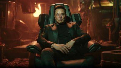 Илона Маска - Илон Маск явился в студию CD Projekt с винтажным пистолетом и попросил эпизодическую роль в Cyberpunk 2077 - playground.ru