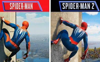 Spider-Man 2 против Spider-Man. Сравнение показывает качество детализации и подробности - gametech.ru - Амстердам