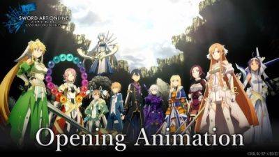 Демоверсия игры Sword Art Online: Last Recollection выйдет 26 сентября - playground.ru - Япония - Tokyo