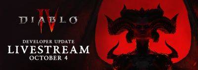 Адам Флетчер - Трансляции с разработчиками Diablo IV о «Сезоне крови» пройдут вечером 4 и 10 октября - noob-club.ru
