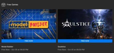 Бесплатно и навсегда: Soulstice и Model Builder в Epic Games Store - zoneofgames.ru