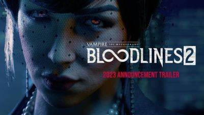 Первый за долгое время трейлер Vampire: The Masquerade — Bloodlines 2 и примерная дата релиза - mmo13.ru - Китай