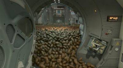 Свен Винке - Выдержит ли движок Starfield тонны картошки? Эксперимент с физикой игры Bethesda - gametech.ru