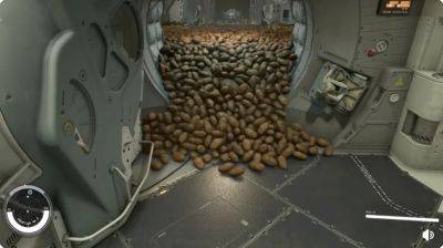 Starfieldspeler stopt 20.000 aardappelen in cockpit, opent deur, onthult geweldige physics - ru.ign.com