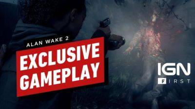 Портал IGN показал 11 минут геймплея хоррора Alan Wake 2 - playground.ru