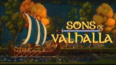 Анонсирована пиксельная стратегия про викингов Sons of Valhalla - playisgame.com