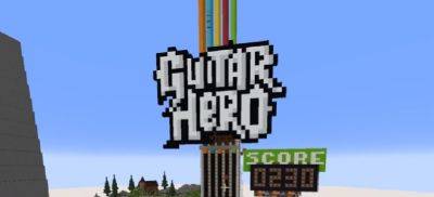 Появилась новая Guitar Hero, но не игра. В Minecraft построили аналог на редстоуне, управляемый морковкой, мясом и драгоценностями - gametech.ru
