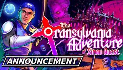 Анонсирован пародийный платформер The Transylvania Adventure of Simon Quest - gametech.ru