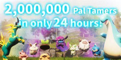 Тираж Palworld достиг 2 миллионов копий всего за сутки - zoneofgames.ru - Россия