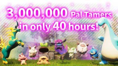 Продано более 3 миллионов копий Palworld за 40 часов - playground.ru