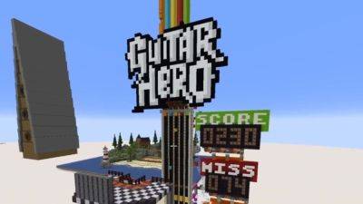 Фанат Minecraft создал в игре собственную версию Guitar Hero – удивительное видео - games.24tv.ua