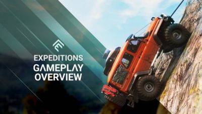 Представлен обзорный геймплейный трейлер Expeditions: A MudRunner Game - playground.ru