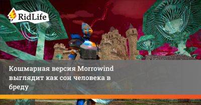 Кошмарная версия Morrowind выглядит как сон человека в бреду - ridus.ru