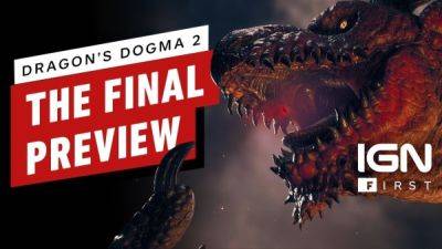 Хидеаки Ицуно - Dragon's Dogma 2 получила новый геймплей и превью от IGN - playground.ru