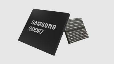 Samsung представит самую быструю память GDDR7 для видеокарт со скоростью 37 Гбит/с, на 50% быстрее, чем GDDR6X - playground.ru