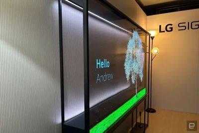 LG показала на CES 2024 первый в мире беспроводной прозрачный OLED-телевизор - playground.ru