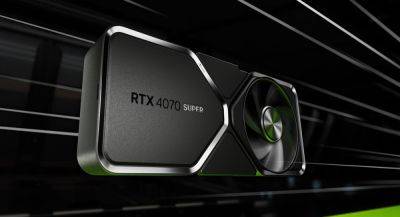 NVIDIA представила новую линейку видеокарт GeForce RTX 40 Super - app-time.ru