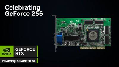 Сегодня 25-я годовщина первого в мире графического процессора NVIDIA GeForce 256 - playground.ru