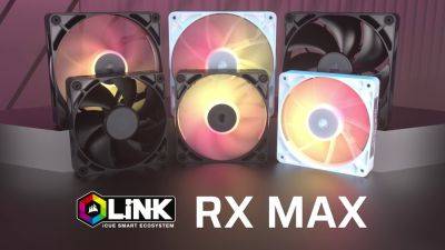 Вентиляторы Corsair iCUE LINK RX MAX на 20% толще для увеличения давления и воздушного потока при меньших оборотах - playground.ru