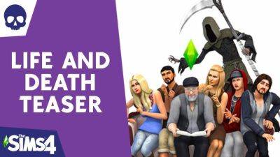 В The Sims 4 игрокам дадут сыграть за Смерть - fatalgame.com