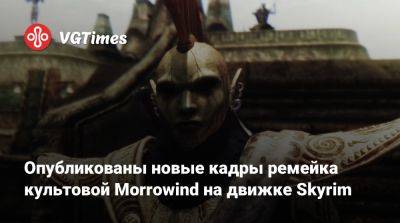 Опубликованы новые кадры ремейка культовой Morrowind на движке Skyrim - vgtimes.ru