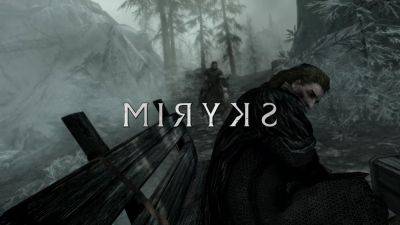 «Абсолютно проклято»: для The Elder Scrolls V: Skyrim вышел зеркальный мод, который делает игровой мир странным и непривычным - 3dnews.ru