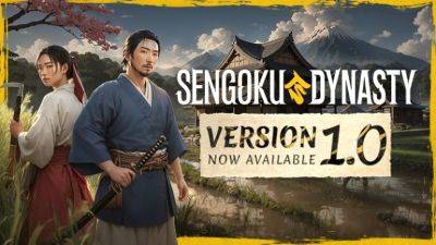 Симулятор жизни в средневековой Японии Sengoku Dynasty вышел из раннего доступа с крупным обновлением - coop-land.ru - Япония
