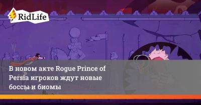 В новом акте Rogue Prince of Persia игроков ждут новые боссы и биомы - ridus.ru