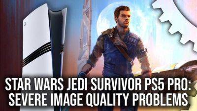 У Star Wars Jedi: Survivor серьезные проблемы с качеством изображения на PS5 Pro — Digital Foundry - gametech.ru - Япония