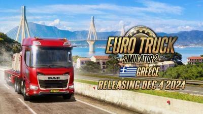 SCS Software объявила дату выхода DLC для Euro Truck Simulator 2, посвященного Греции - fatalgame.com - Греция