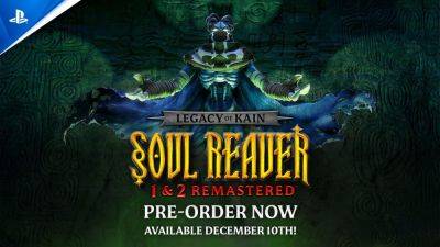 Новый трейлер Legacy of Kain: Soul Reaver 1-2 Remastered демонстрирует способности Разиэля - playground.ru