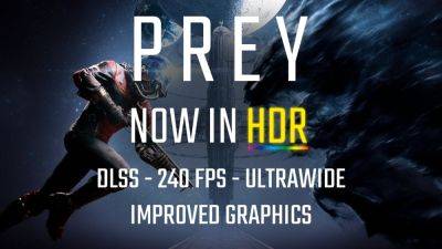 Модификация Prey Remastered Luma для игры Prey 2017 предоставляет поддержку HDR, технологии глобального освещения и DLSS - playground.ru