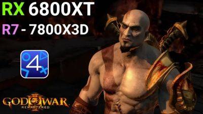 Эмулятор shadPS4 достиг огромного прогресса в еще одном эксклюзиве от Sony - God of War 3 Remastered - playground.ru